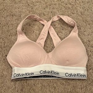 Calvin Klein Pink Sports Bra